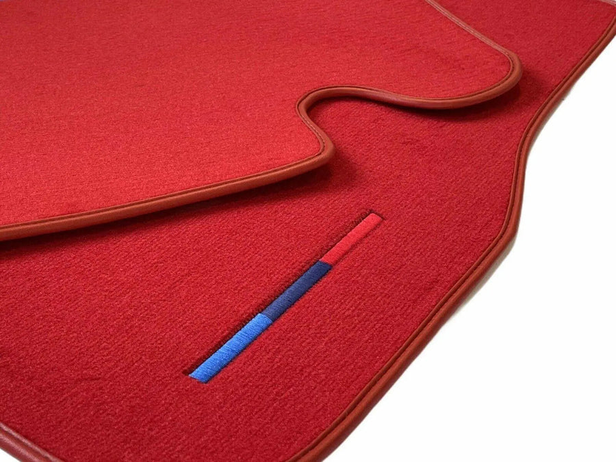 Red Mats For BMW Gran Tourer F46 (2015-2022) 7 Seats With M Package - AutoWin