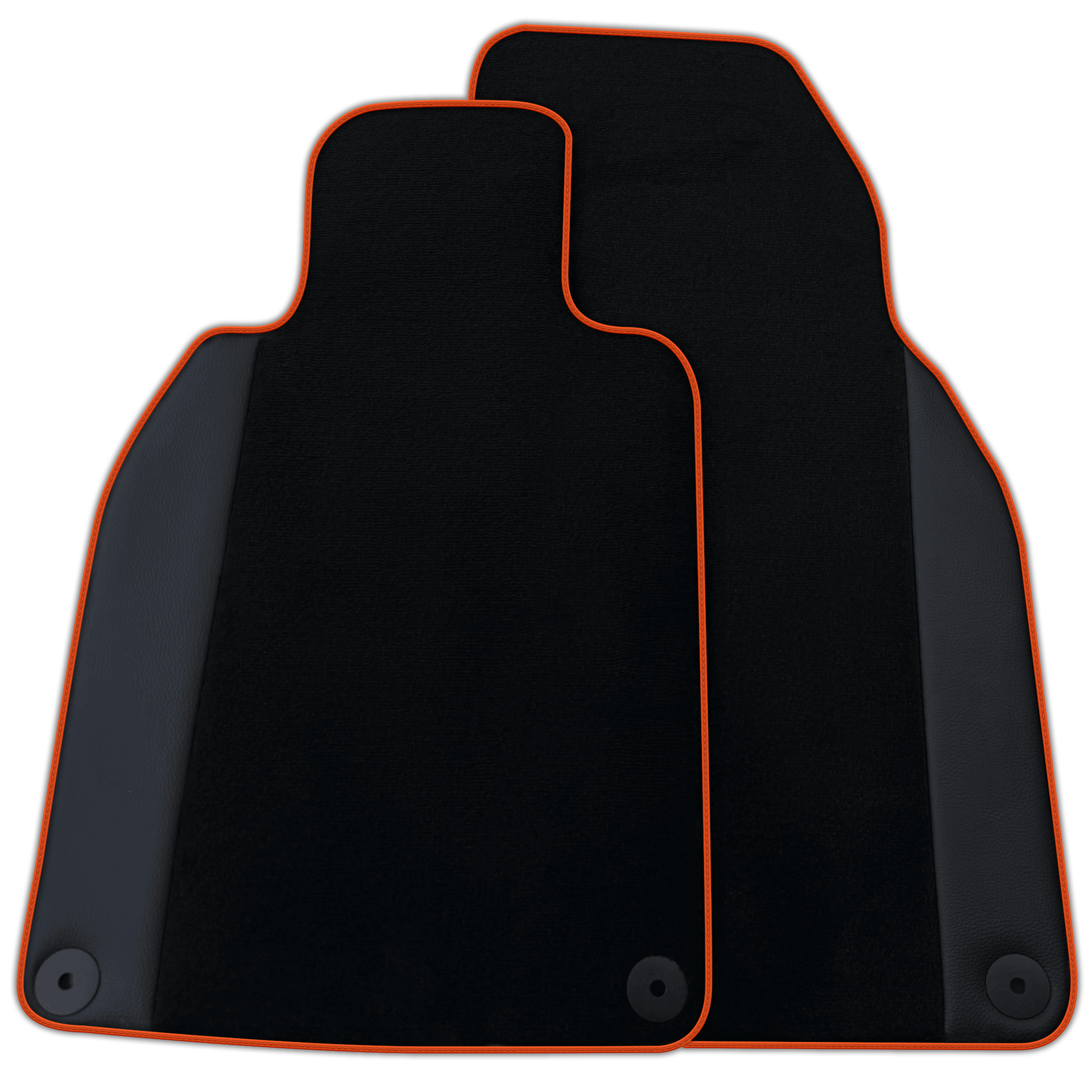 Custom Floor Mats for Porsche Cayman 718 (2017-2023) With Black Leather
