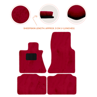 Premium Sheepskin Floor Mats for Rolls-Royce Phantom Sedan (2003-2016)