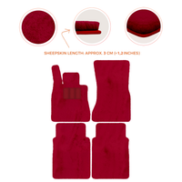 Luxury Sheepskin Floor Mats for Mercedes-Benz G-Class W463 (2018-2023)