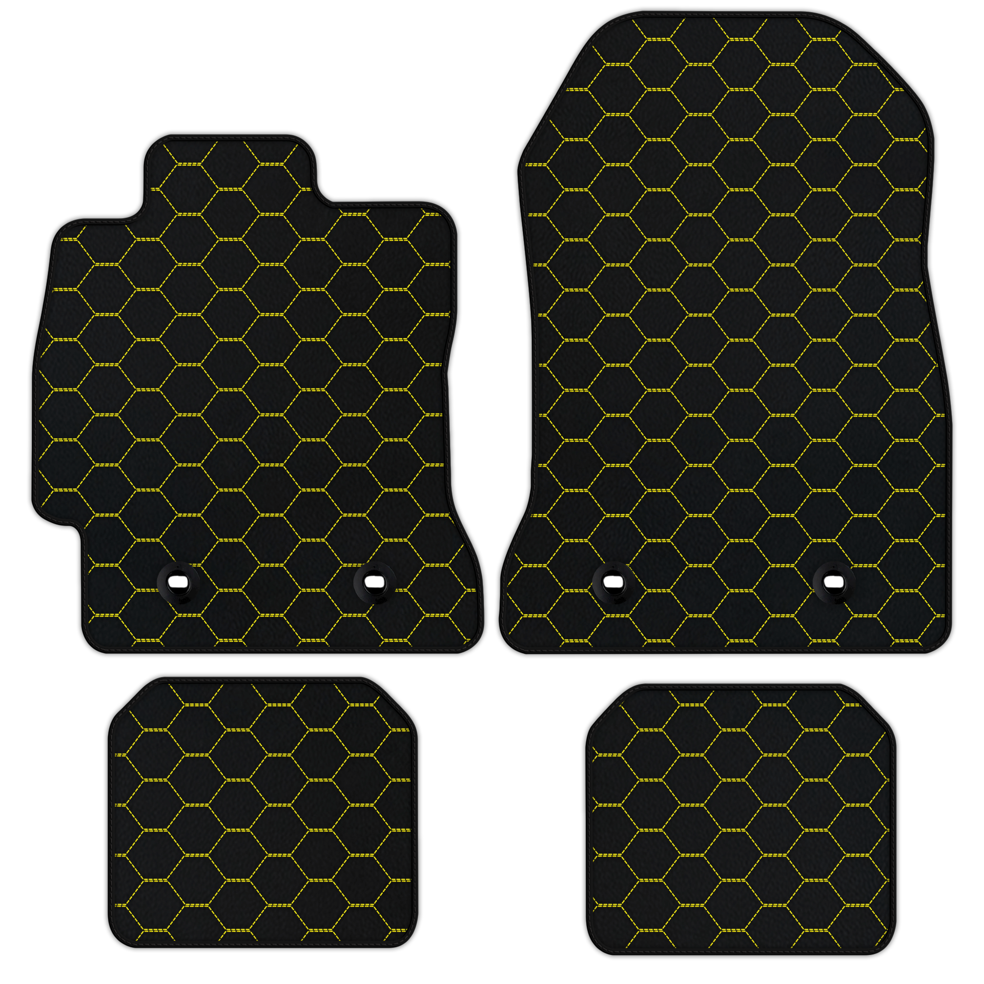 Customizable Premium Leather Floor Mats for Toyota GT86 (2012-2021)