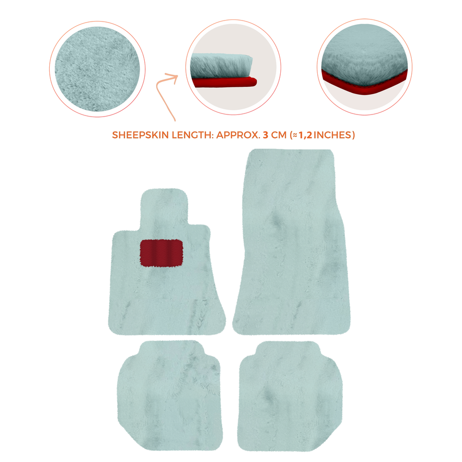 Luxury Sheepskin Floor Mats for Rolls-Royce Ghost Series I (2010-2014)