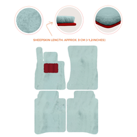Luxury Sheepskin Floor Mats for Mercedes-Benz S-Class X222 | 2015-2021