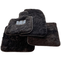 Various Colors of Sheepskin Floor Mats Tailored for the Aston Martin DBS Superleggera (2018-2023) Coupe - AutoWin