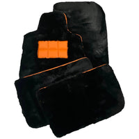 Various Colors of Sheepskin Floor Mats Tailored for the Lexus LX 570 (2008-2021) - AutoWin