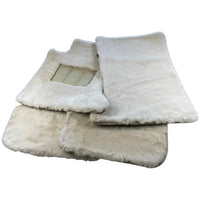 Various Colors of Sheepskin Floor Mats Tailored for the Lexus LX 600 (2022-2024) - AutoWin
