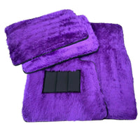 Violet Sheepskin Floor Mats for Rolls-Royce Ghost Series II (2021-2024) - AutoWin