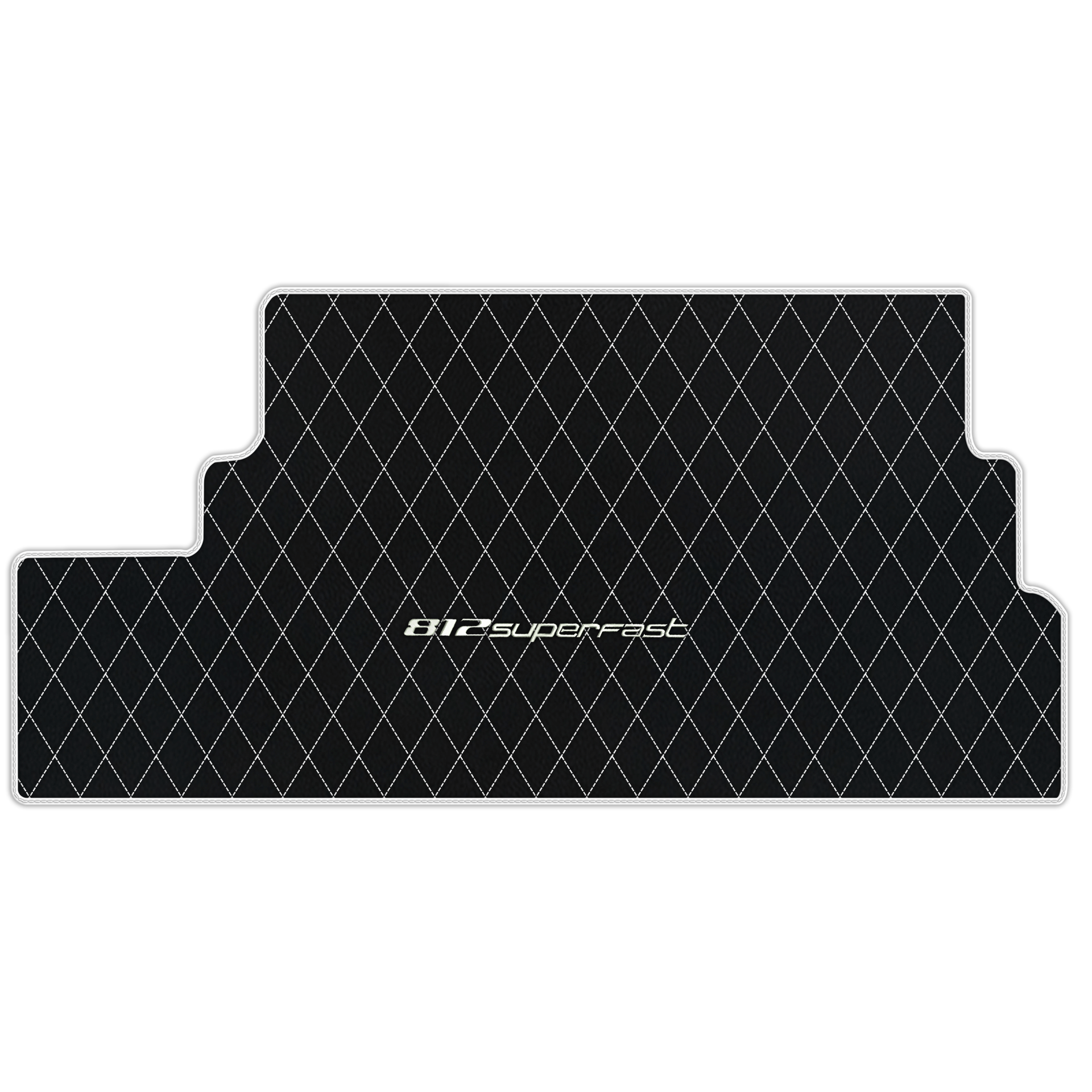 Premium Black Leather Floor Mats for Ferrari F12 (2012-2022)