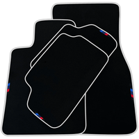 Black Mats For BMW G60 (2023-2026) Sedan | Beige Trim | Various Trim Colors