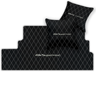 Premium Black Leather Floor Mats for Ferrari F12 (2012-2022)