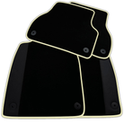 Customizable Black Floor Mats for Audi A4 - B7 Avant (2005-2008)