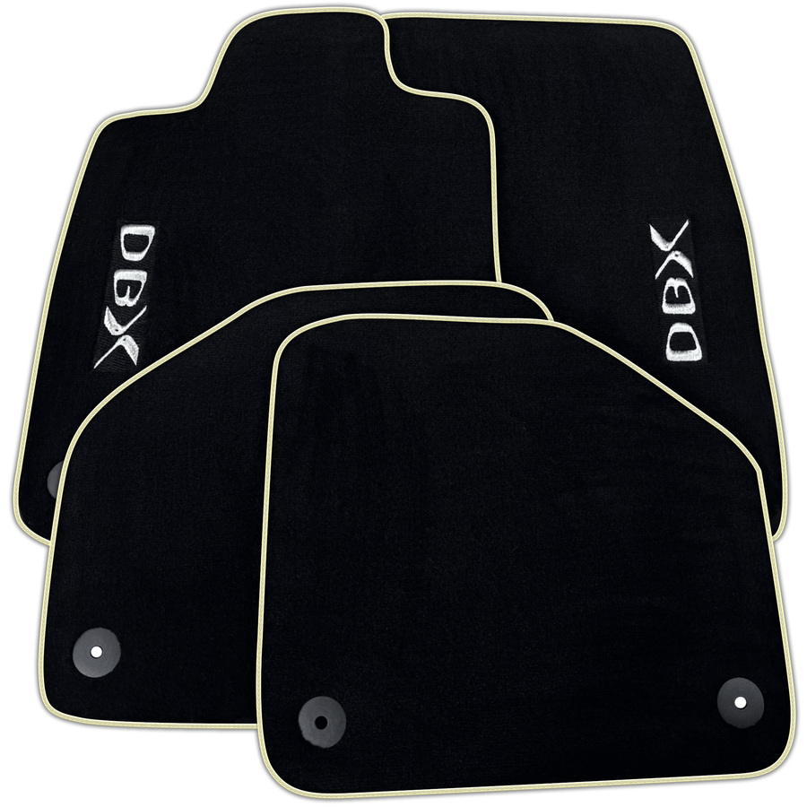 Black Floor Mats for Aston Martin DBX707 (2022-2026) SUV707 (2022-2026) SUV