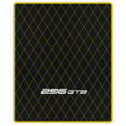 Premium Custom Black Leather Floor Mats for Ferrari FF (2011-2016)