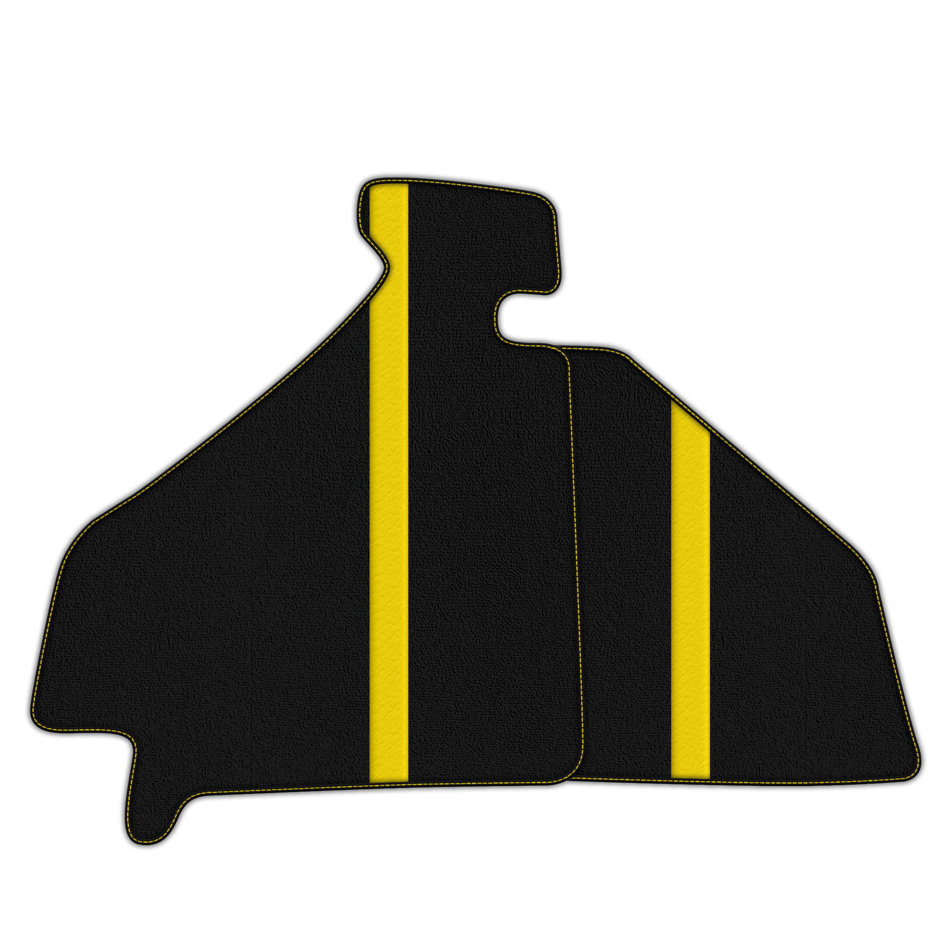 Luxury Black Floor Mats for Ferrari 550 Maranello (1996-2002)