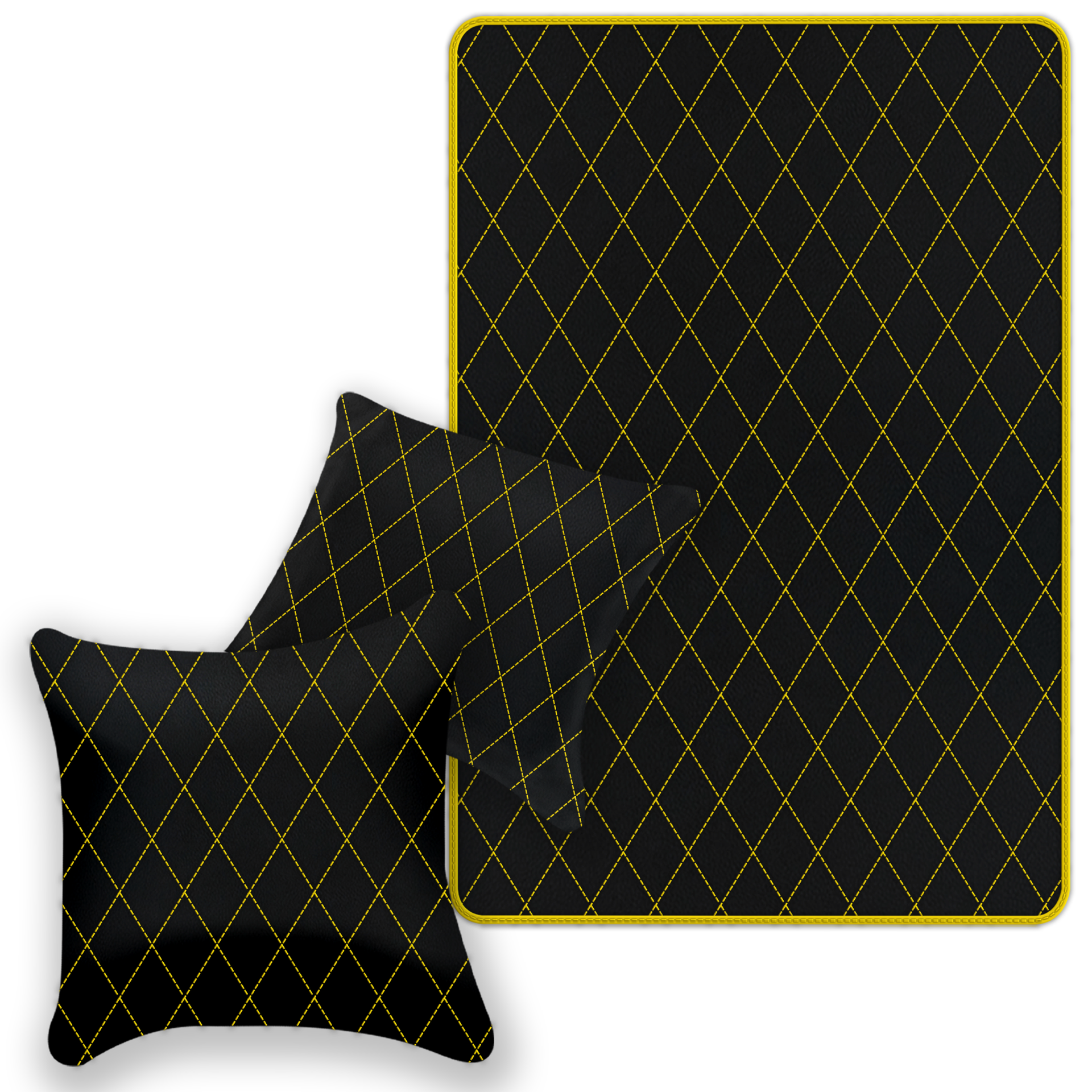 Premium Black Leather Floor Mats for Ferrari SF90 Stradale (2019-2024)