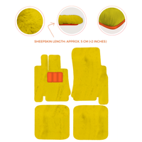 Premium Luxurious Sheepskin Floor Mats for Bentley Arnage (1998-2009)