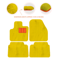 Luxury Sheepskin Floor Mats for Land Rover Discovery Sport (2015-2019)