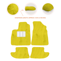 Premium Sheepskin Floor Mats for Bentley Continental GTC (2011-2018)