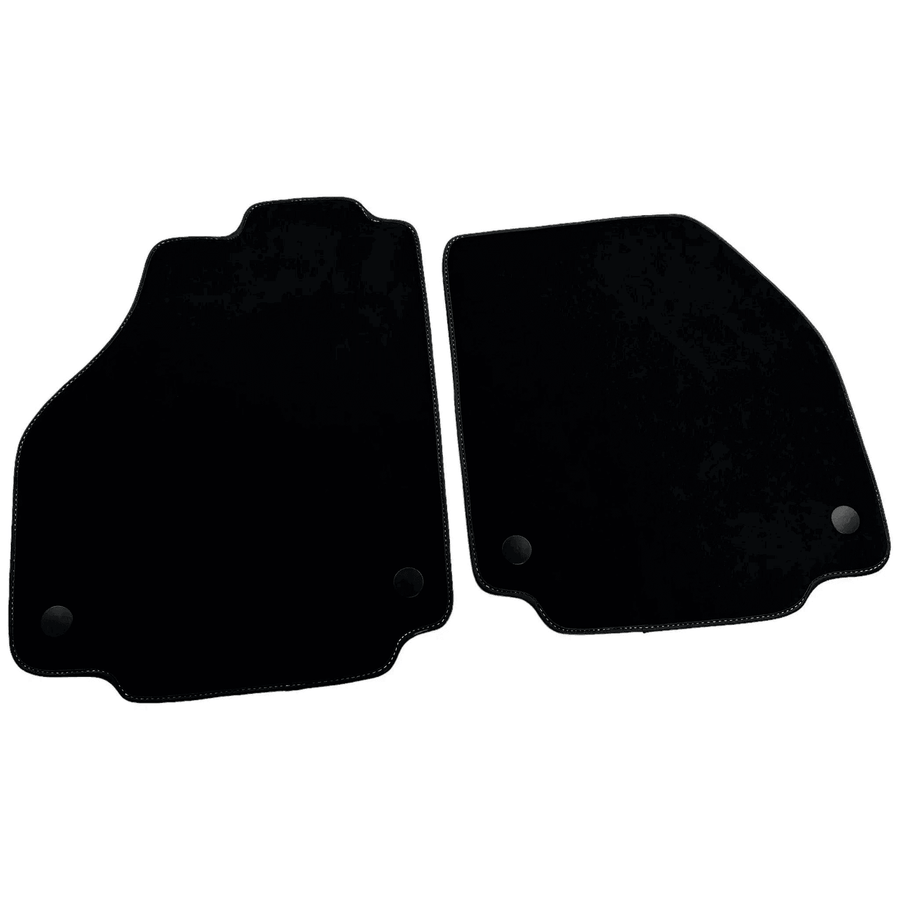 Alcantara Black Floor Mats For Ferrari 488 Pista Spider (2019-2021) - AutoWin