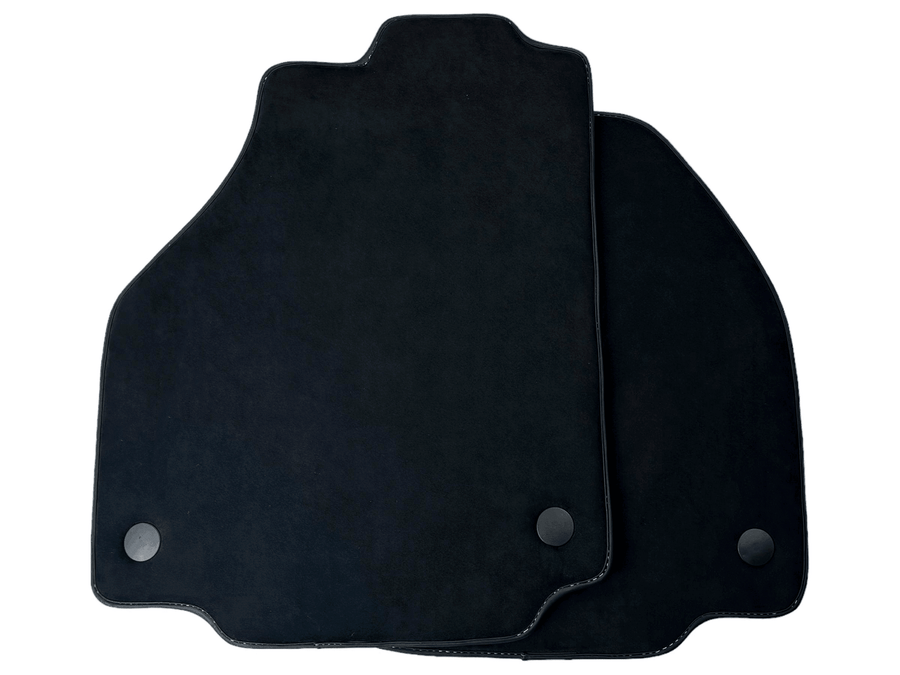 Alcantara Floor Mats for Ferrari 488 Spider 2016-2022 Yellow Sewing - AutoWin