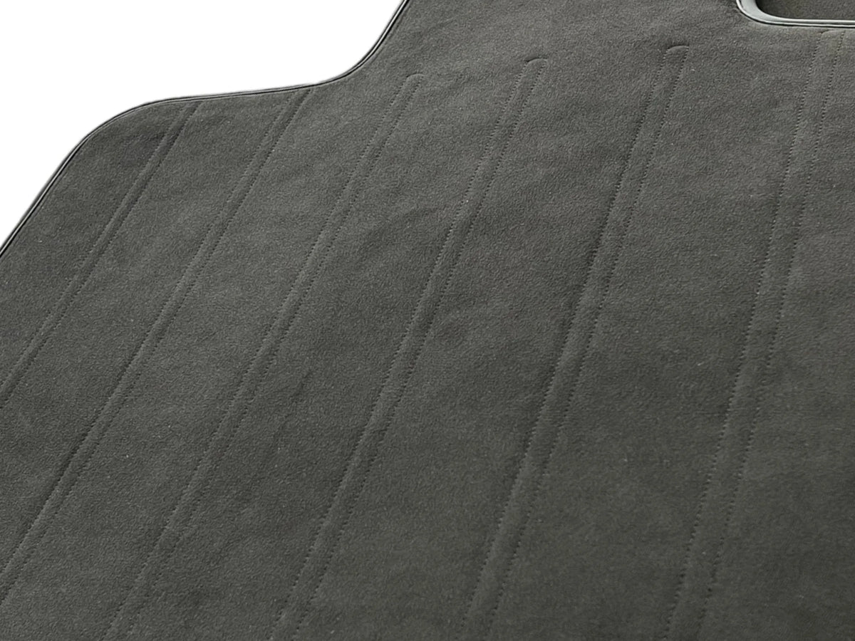 Alcantara Floor Mats For Rolls Royce Black Badge Ghost Series II (2021-2024) - AutoWin