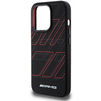 AMG Silicone Large Rhombuses Pattern MagSafe Hardcase for iPhone 15 Pro Max 6.7" - AutoWin