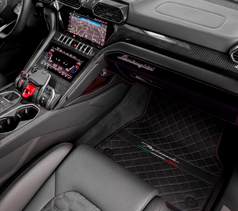 Dywaniki samochodowe dla Lamborghini Urus Performante z Alcantary