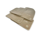 Beige Floor Mats for Audi A4 - B5 Avant (1996 - 1999) | ER56 Design - AutoWin
