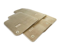 Beige Floor Mats for Audi A8 D3 Long (2002-2010) | ER56 Design - AutoWin