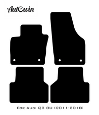 Beige Floor Mats for Audi Q3 8U (2011-2018) | ER56 Design - AutoWin