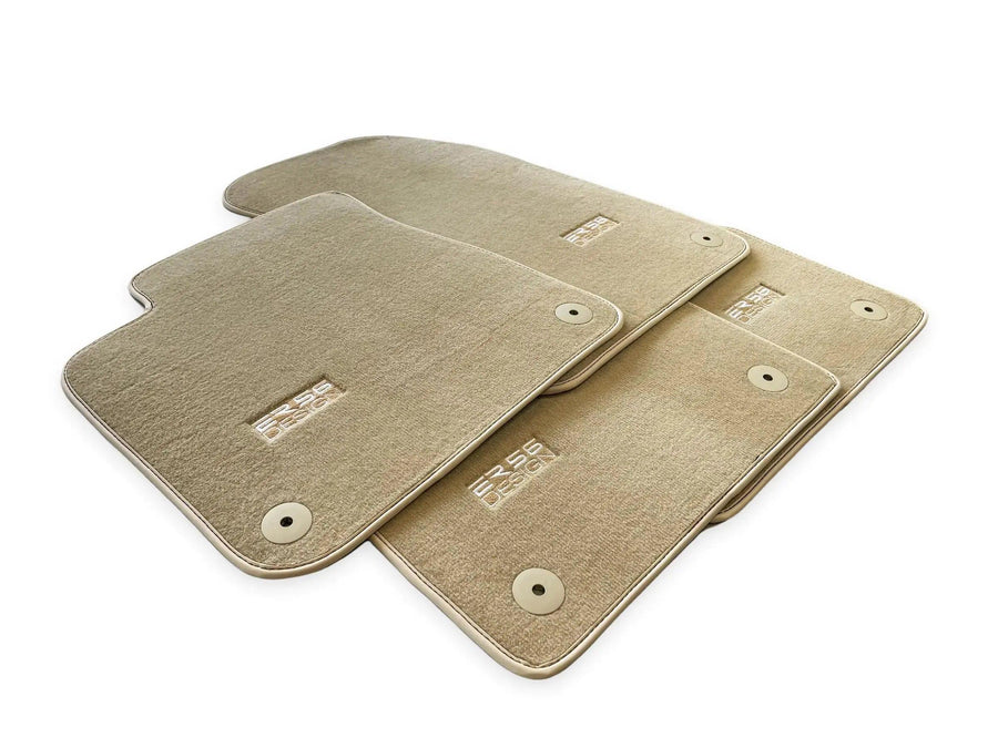 Beige Floor Mats for Audi Q5 8R (2008-2017) | ER56 Design - AutoWin