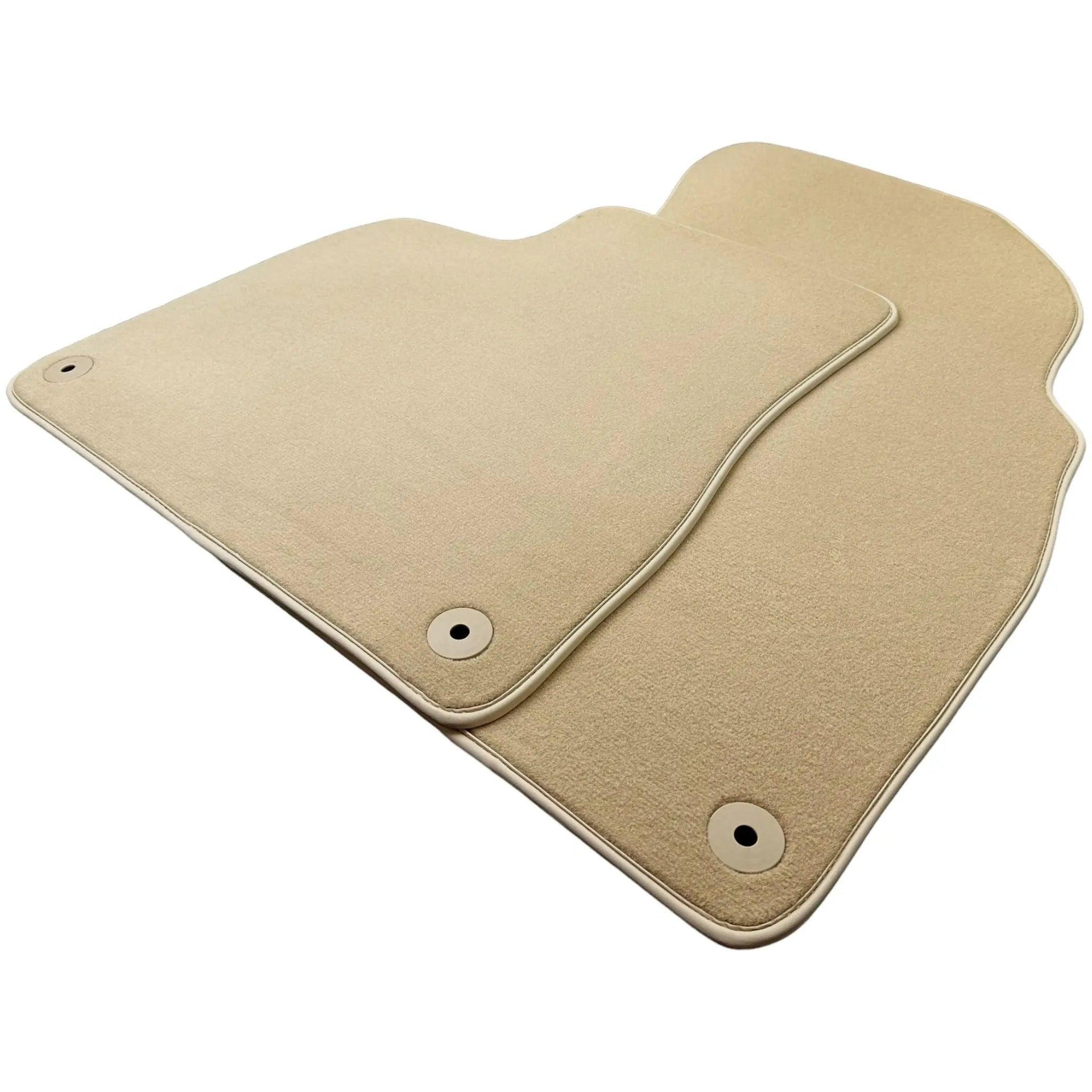 Beige Floor Mats For Bentley Bentayga (2015-2023) - AutoWin