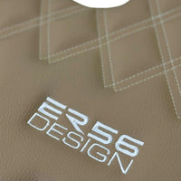 Beige Floor Mats for Bentley Continental GTC (2006–2011) with Leather | ER56 Design - AutoWin