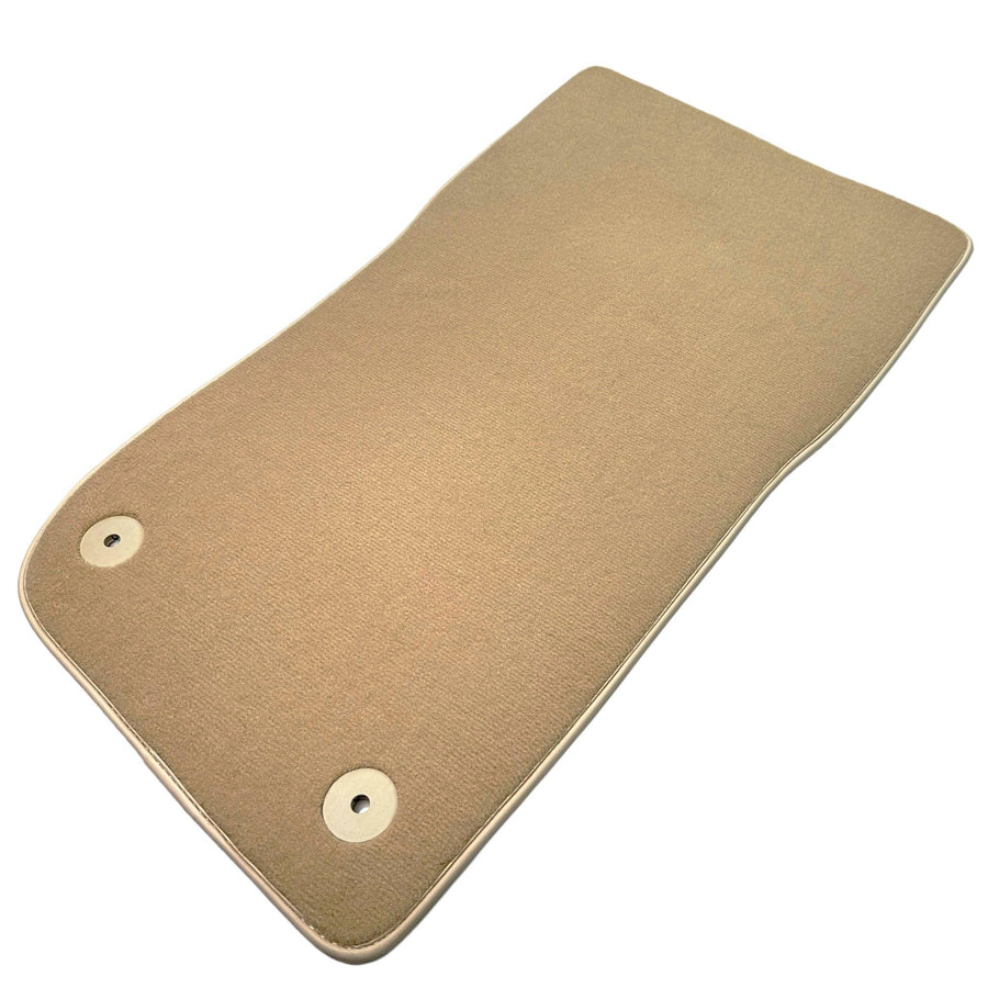 Beige Floor Mats For Bentley Continental GTC Convertible (2018–2023) - AutoWin
