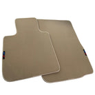 Beige Floor Mats For BMW Z4 Series E86 Coupe (2003-2008) With M Package - AutoWin
