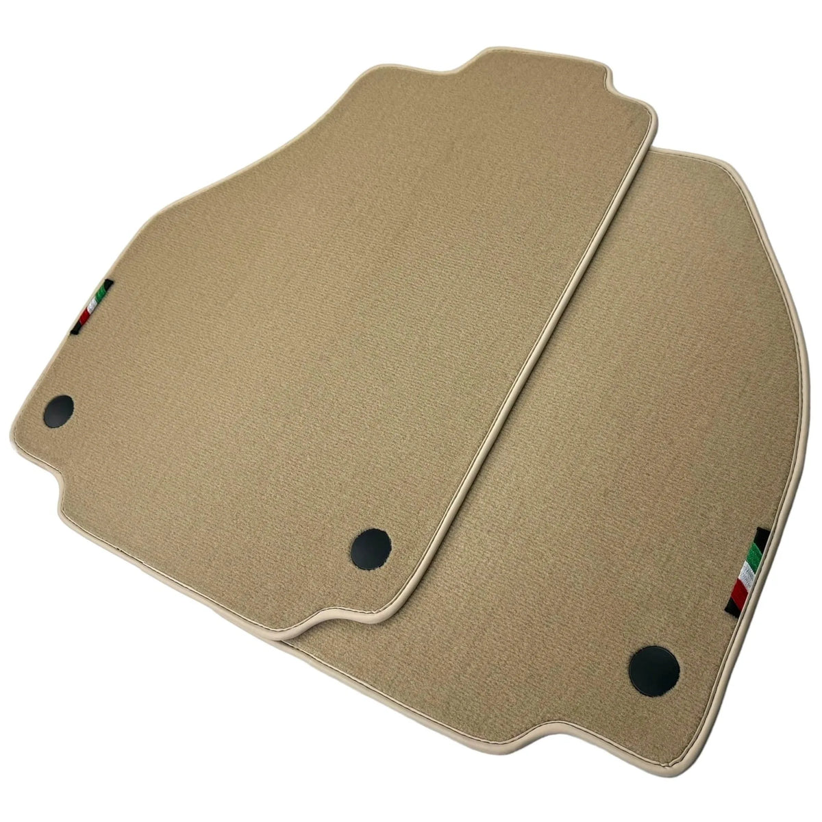 Beige Floor Mats for Ferrari 458 GT2 (2012-2015) | Italian Edition
