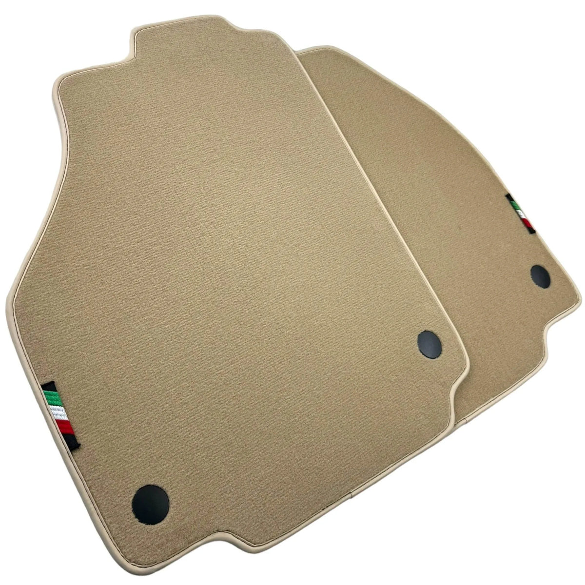 Beige Floor Mats for Ferrari 488 (2015-2022) | Italian Edition