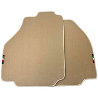 Beige Floor Mats for Ferrari 488 Pista Spider (2019-2021) | Italian Edition