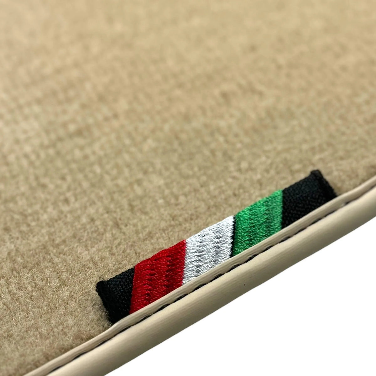 Beige Floor Mats for Ferrari 488 Spider (2016-2022) | Italian Edition