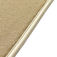 Beige Floor Mats for Ferrari GTC4 Lusso (2016-2023) Italian Edition - AutoWin