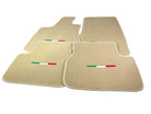 Beige Floor Mats For Maserati Ghibli 2013-2022 Italy Edition - AutoWin
