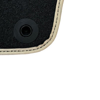 Beige Floor Mats For Mercedes-Benz SL-Class R230 (2001-2009) - AutoWin