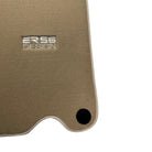 Beige Floor Mats For Mercedes-Benz SL-Class R230 (2001-2009) - AutoWin