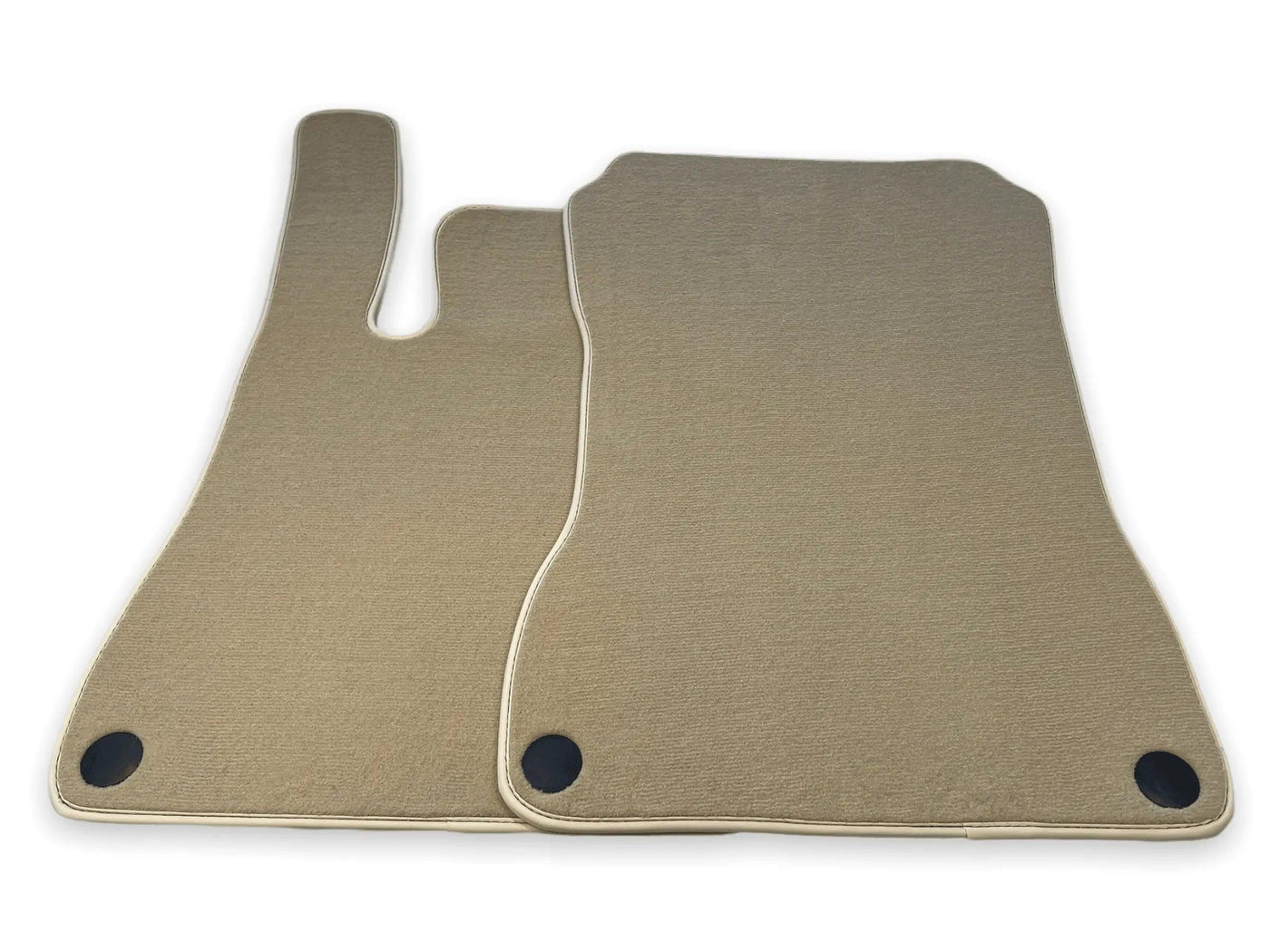 Beige Floor Mats For Mercedes-Benz SLK R172 (2011-2023) - AutoWin