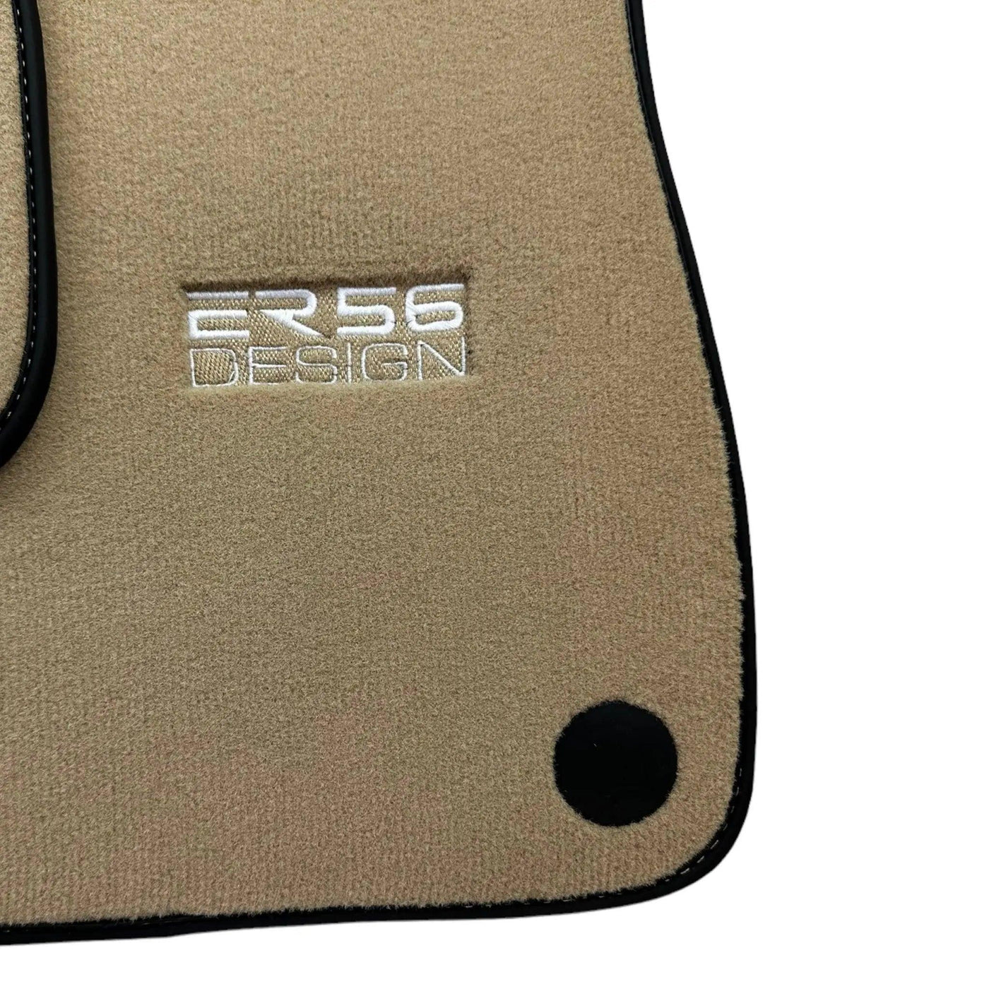 Beige Floor Mats For Mercedes-Benz SLK R172 (2011-2023) - AutoWin
