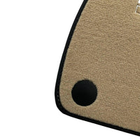 Beige Floor Mats For Mercedes-Benz SLK R172 (2011-2023) - AutoWin