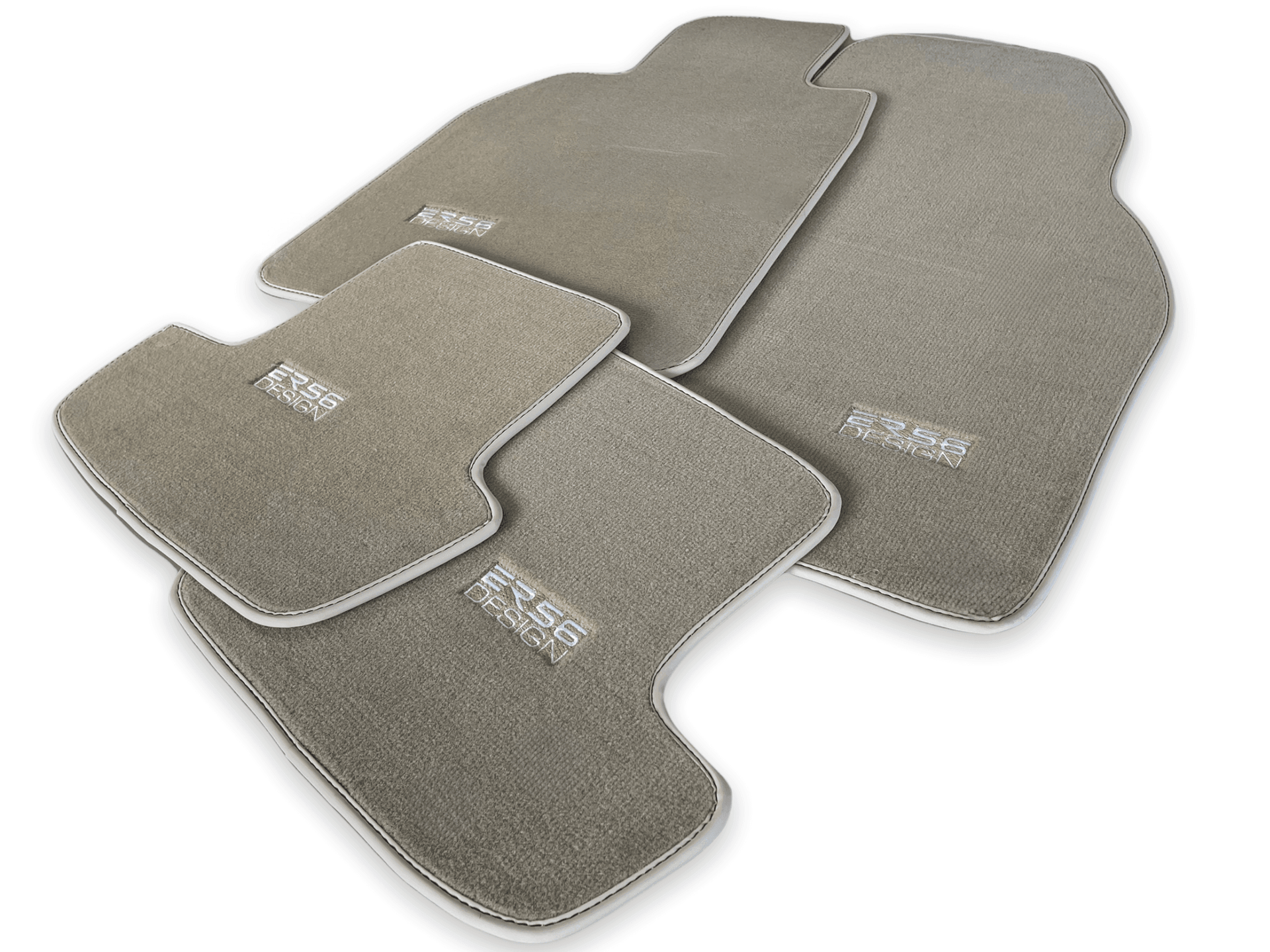 Beige Floor Mats for Porsche 911 - 964 (1989-1994) - AutoWin