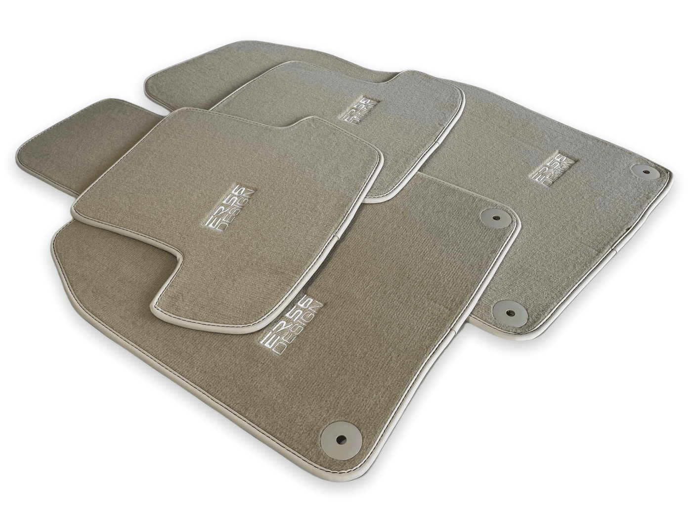 Beige Floor Mats for Porsche 911 - 991 (2012-2019) | ER56 Design - AutoWin