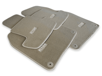 Beige Floor Mats for Porsche Cayenne (2003-2010) | ER56 Design - AutoWin