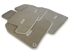 Beige Floor Mats for Porsche Panamera (2017-2023) | ER56 Design - AutoWin
